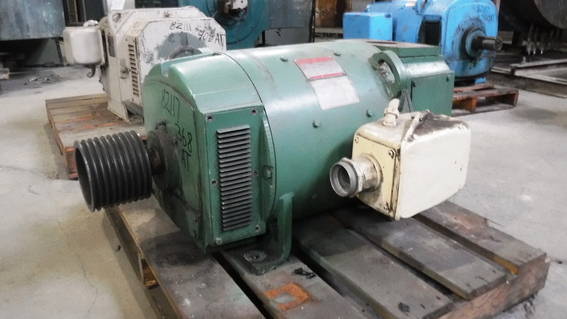 General Electric 50 HP 1150/3450 RPM 368AT DC Motors 82117